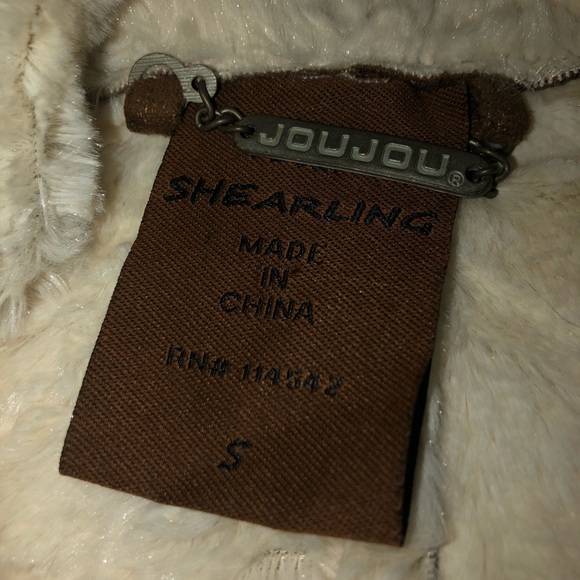 JOUJOU FAUX SHEARLING COAT - Picture 5 of 6
